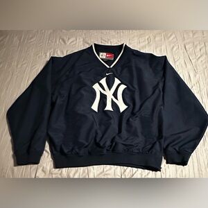 Yankees League Navy Blue Team Pullover (Nike brand)